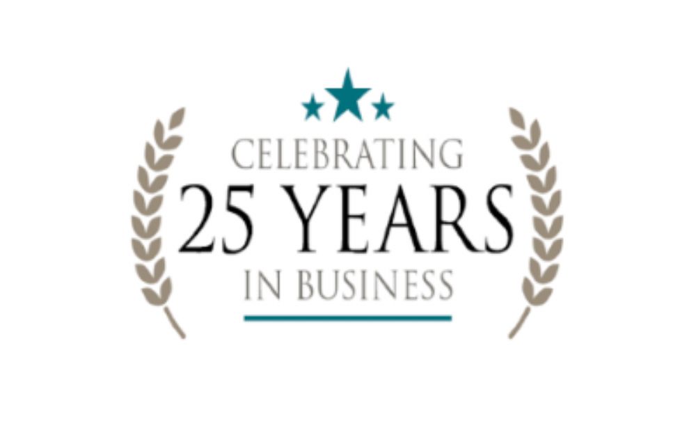 We are celebrating our 25th Anniversary