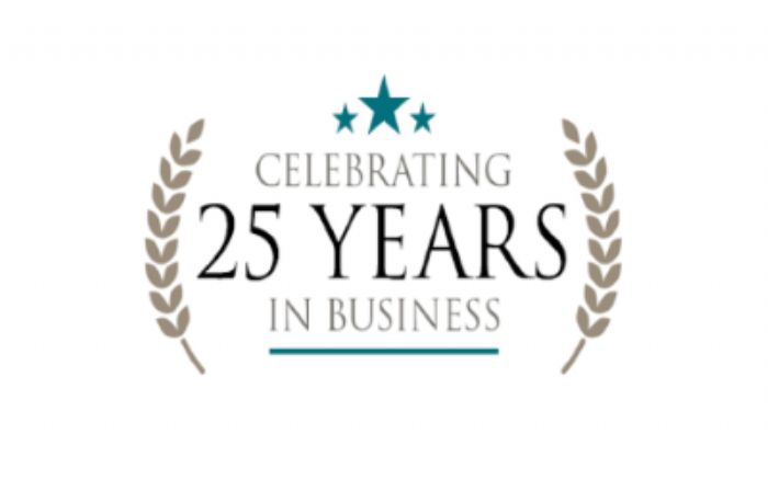 We are celebrating our 25th Anniversary